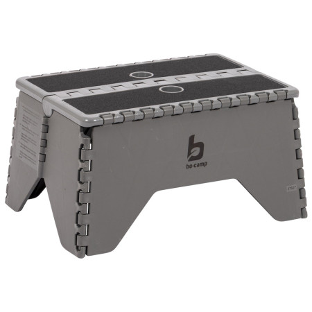 Taburete Bo-Camp Foldable step plastic gris
