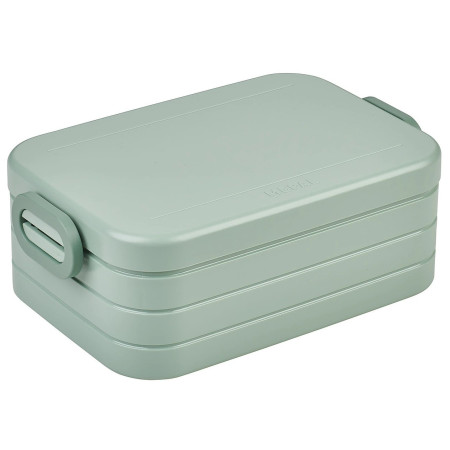 Caja de merienda Mepal Bento Midi 900 ml verde Nordic Sage