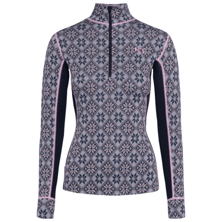Sudadera funcional de mujer Kari Traa Rose Half Zip Baselayer Top