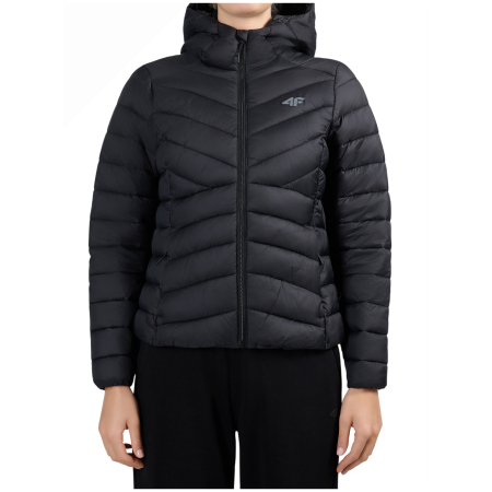 Chaqueta de invierno para mujer 4F Down Jacket F0924 negro Deep Black