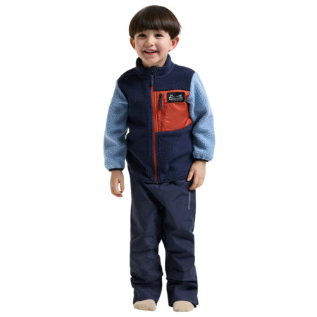 Sudadera para niños Didriksons Anten Kids Fullzip 2 Winter Blue