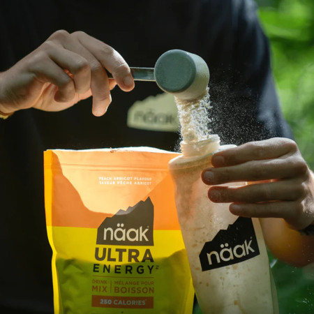Bebida energética Näak Peach Apricot - Ultra Energy ™ Drink Mix | (720g)