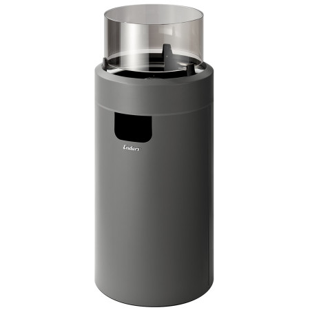 Chimenea de gas Enders Nova LED M gris Gray/Black