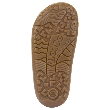 Botas de invierno para niños Froddo Barefoot Tex Winter Cognac