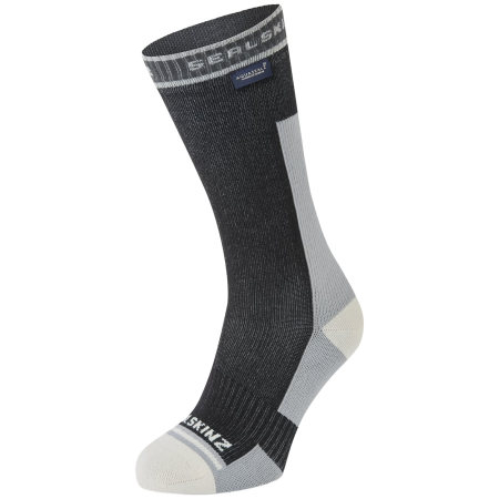 Calcetines impermeables SealSkinz Holverstone-M negro Black