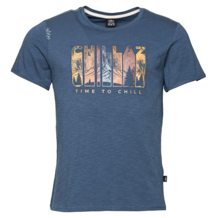 Camiseta de hombre Chillaz Time to Chill azul oscuro dark blue