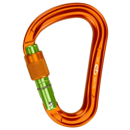 Mosquetón Climbing Technology Warlock naranja orange
