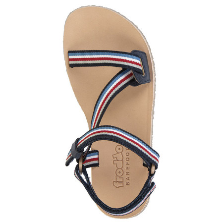 Sandalias para niños Froddo Barefoot flexy straps Blue/Red