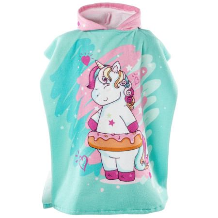 Poncho para niños Aquawave Pony Poncho azul blue