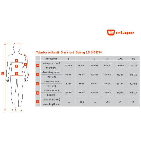 Chaqueta softshell de hombre Etape Strong 2.0