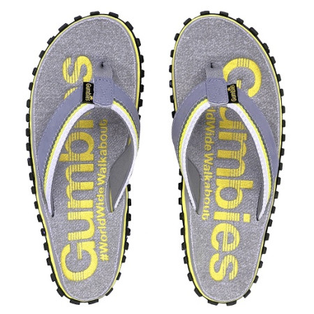Chanclas Gumbies Cairns yellow gris/amarillo Yellow