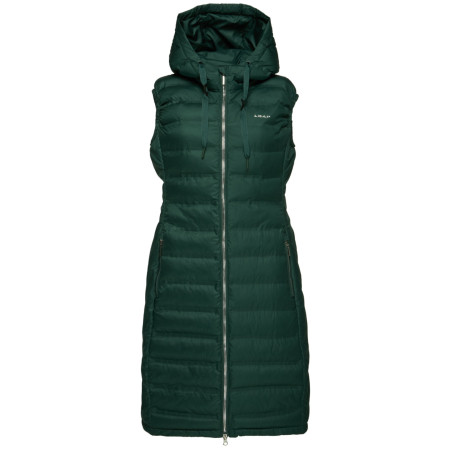 Chaleco de mujer Loap Itala verde oscuro DarkGreen