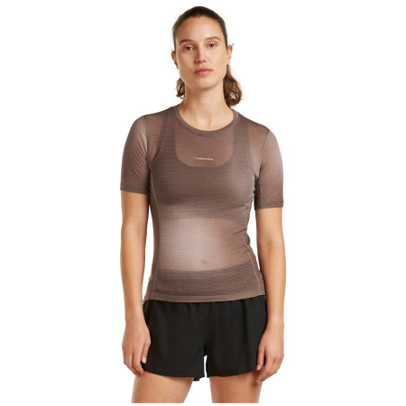 Camiseta de mujer Icebreaker W Mer 75 Cool-Lite Featherlight SS Crewe