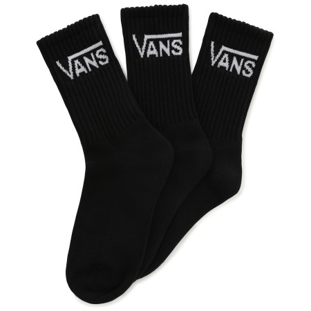 Calcetines de mujer Vans Wm Classic Crew 6.5-10 3Pk negro Black/Lavender Fog