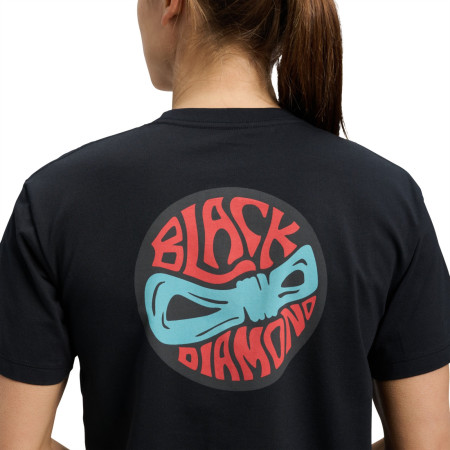 Camiseta de mujer Black Diamond W Rope Badge SS Tee
