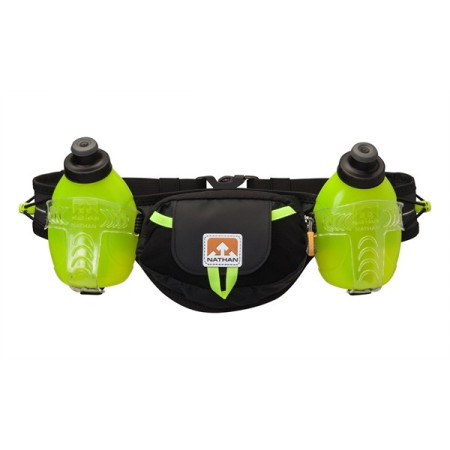Riñonera Nathan Trail Mix Plus negro Black/SafetyYellow