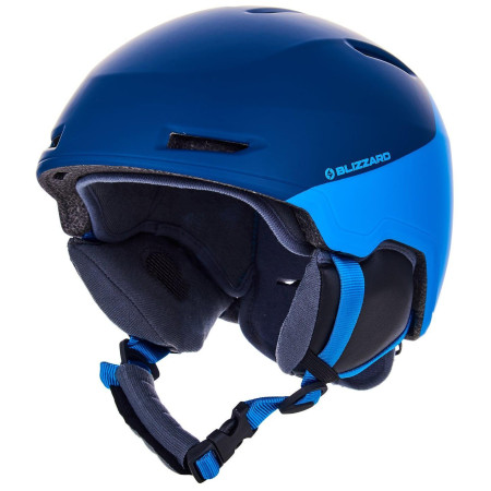 Casco de esquí para niños Blizzard Viper ski helmet junior azul/ azul claro dark blue matt/bright blue matt