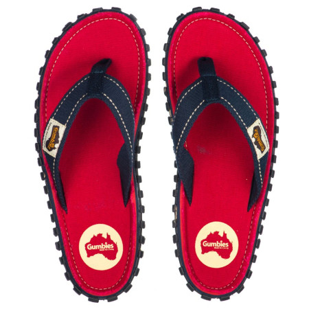 Chanclas Gumbies Islander Red Coast