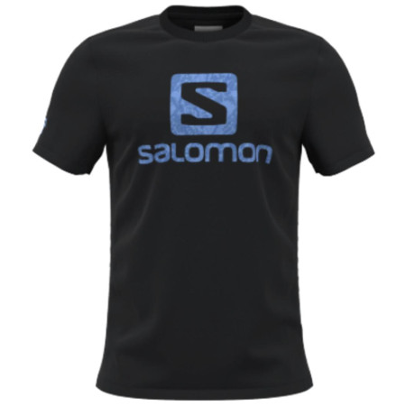 Camiseta de hombre Salomon Outlife Logo Ss Tee M negro Black
