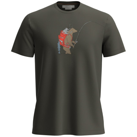 Camiseta funcional de hombre Icebreaker Merino 150 Tech Lite SS Tee Bear Catch