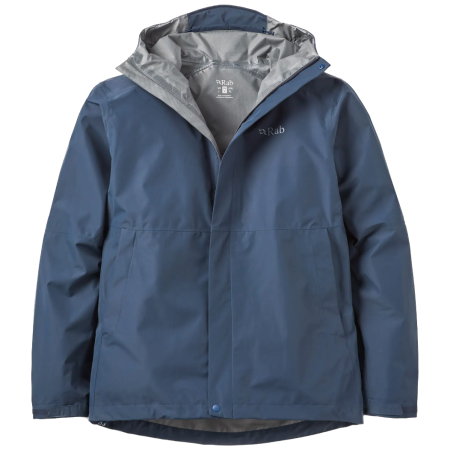 Chaqueta de hombre Rab Downpour Jacket azul