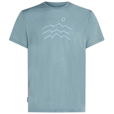 Camiseta funcional de hombre Icebreaker Merino Blend 125 Cool-Lite™ Sphere SS Tee Across the Peaks