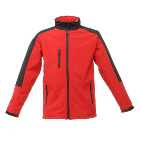 Chaqueta de hombre Regatta Hydroforce Softshell rojo