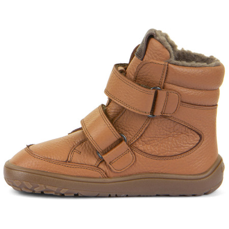 Botas de invierno para niños Froddo Barefoot Tex Winter Cognac