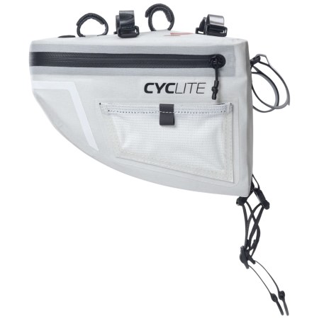 Alforja para manillar Cyclite Handle Bar Aero Bag blanco bílá