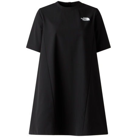 Vestido de mujer The North Face Packable Short Sleeve Dress negro TNF BLACK