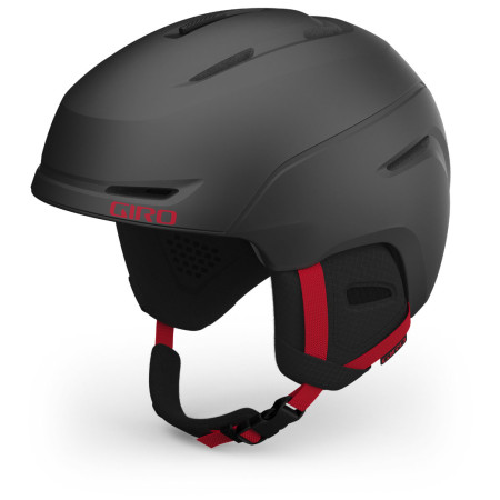 Casco de esquí para niños Giro Neo Jr. gris/rojo Graphite/Bright Red