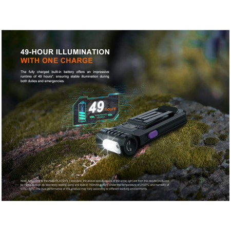 Linterna de bolsillo Fenix SW05R-UV