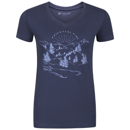 Camiseta funcional de mujer Alpine Pro Grema 2 azul oscuro VINTAGE INDIGO VARIANTA PA