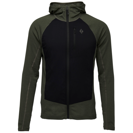 Sudadera funcional de hombre Black Diamond M Coefficient Lt Hybrid Hoody