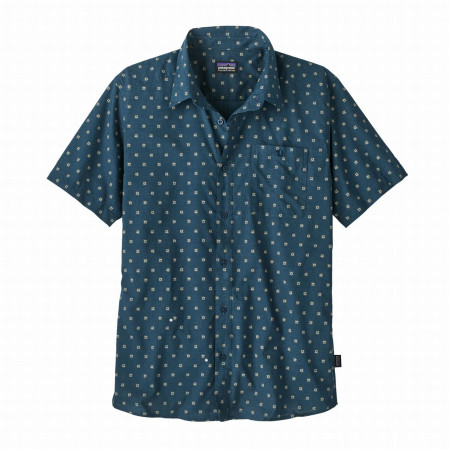 Camisa de hombre Patagonia M's Go To Shirt azul Sun Beams: Lagom Blue