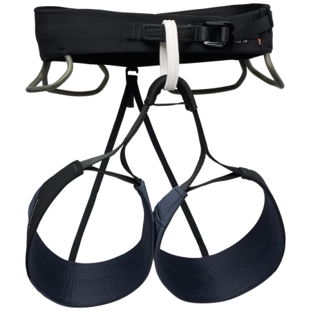 Arnés de escalada para hombre Black Diamond M Solution Harness negro Carbon