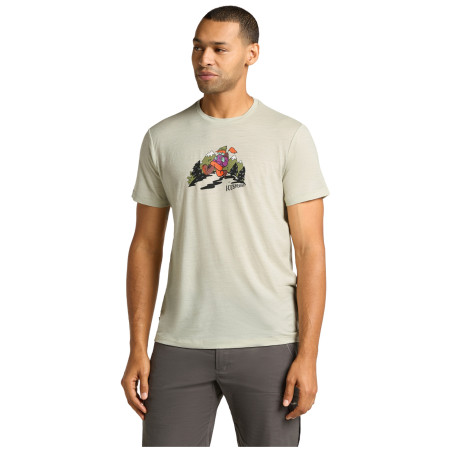 Camiseta funcional de hombre Icebreaker M Mer 150 Tech Lite SS Tee Catch Me Outs
