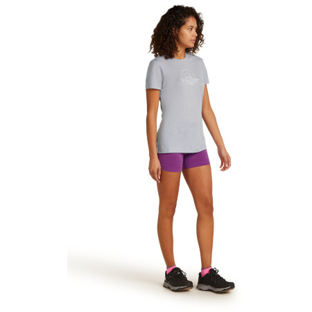Camiseta funcional de mujer Icebreaker W Mer 150 Tech Lite SS Tee Sunrise Sumit