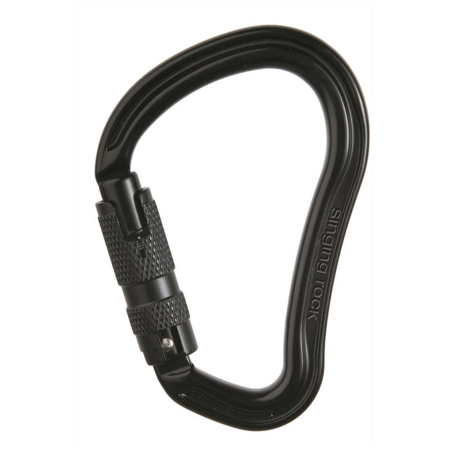 Mosquetón Singing Rock Hector Triple Lock negro Black