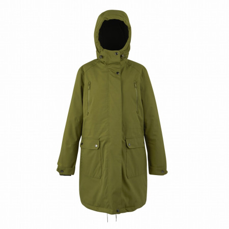 Abrigo de mujer Regatta Valenta verde oscuro NephGrn(Blk)