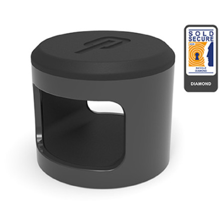 Candado de bicicleta Hiplok Ankr negro All Black