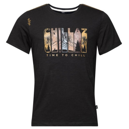 Camiseta de hombre Chillaz Time to Chill negro black