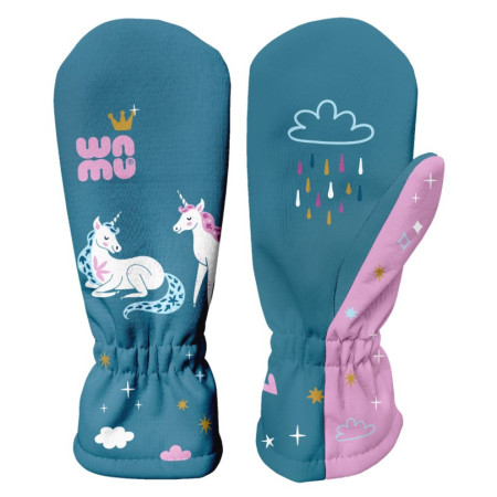 Manoplas de invierno para niños WAMU Jednorožci