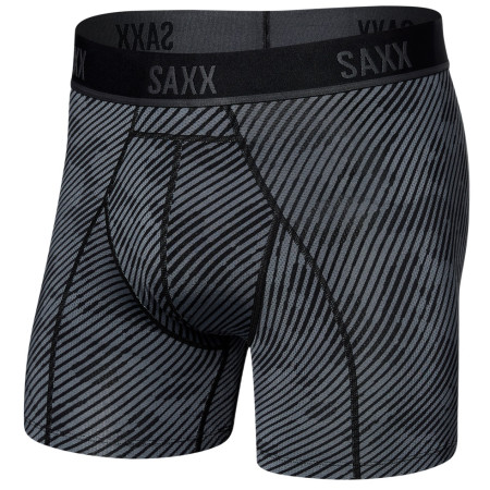 Calzoncillos bóxer Saxx Kinetic Light-Compression Mesh Bb negro/gris optic camo-black