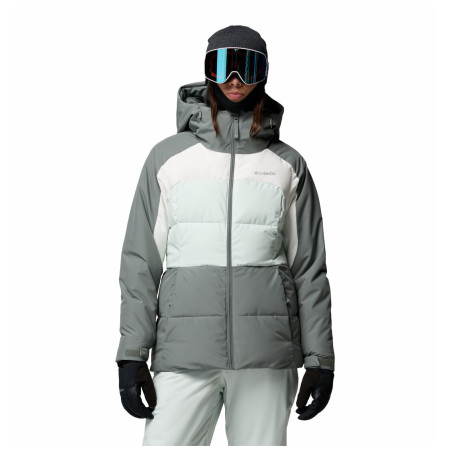 Chaqueta de mujer Columbia Ava Alpine™ Puffer Jacket gris/azul Sedona Sage, Sea Salt, Tea Light