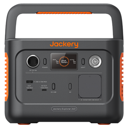 Estación de carga Jackery Explorer 240 v2 negro black