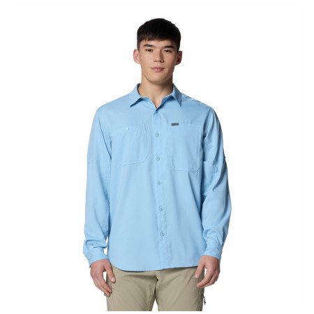 Camisa de hombre Columbia Silver Ridge™ Utility Lite Long Sleeve azul claro Ripple Blue