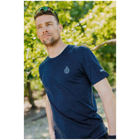 Camiseta de hombre Zulu Merino Quest 160 Short Comfy