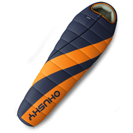 Saco de dormir Husky Extreme Enjoy -26°C azul/naranja