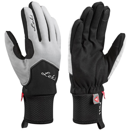 Guantes Leki Nordic Thermo Lady blanco/negro WhiteBlackCharcoal